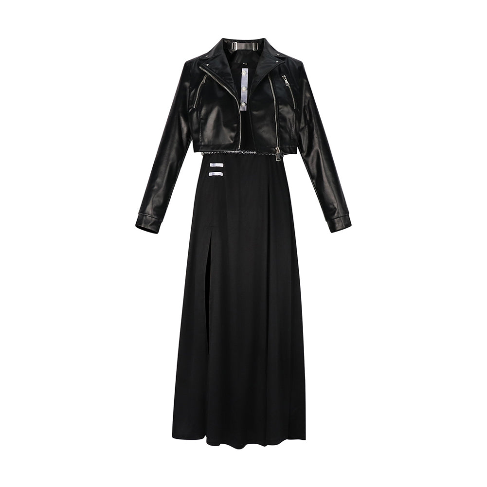 The Hundred Line: Last Defense Academy(2025) Shizuhara Hiruko Robe Noire Cosplay Costume