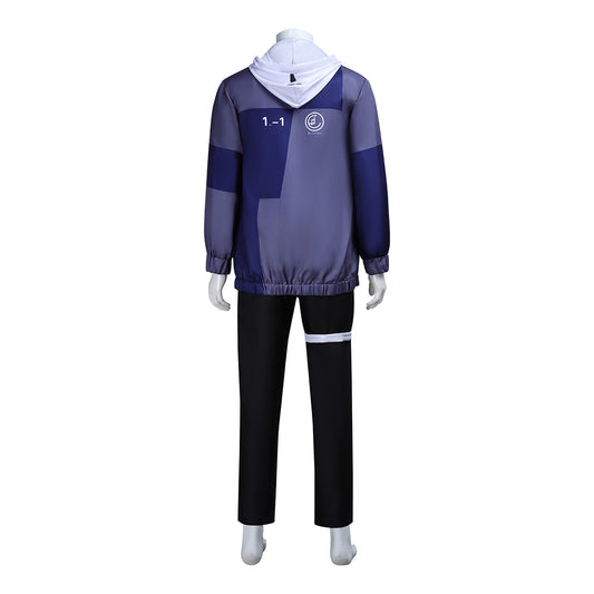 The Hundred Line: Last Defense Academy(2025) Sumino Takumi Tenue Violette et Noire Cosplay Costume