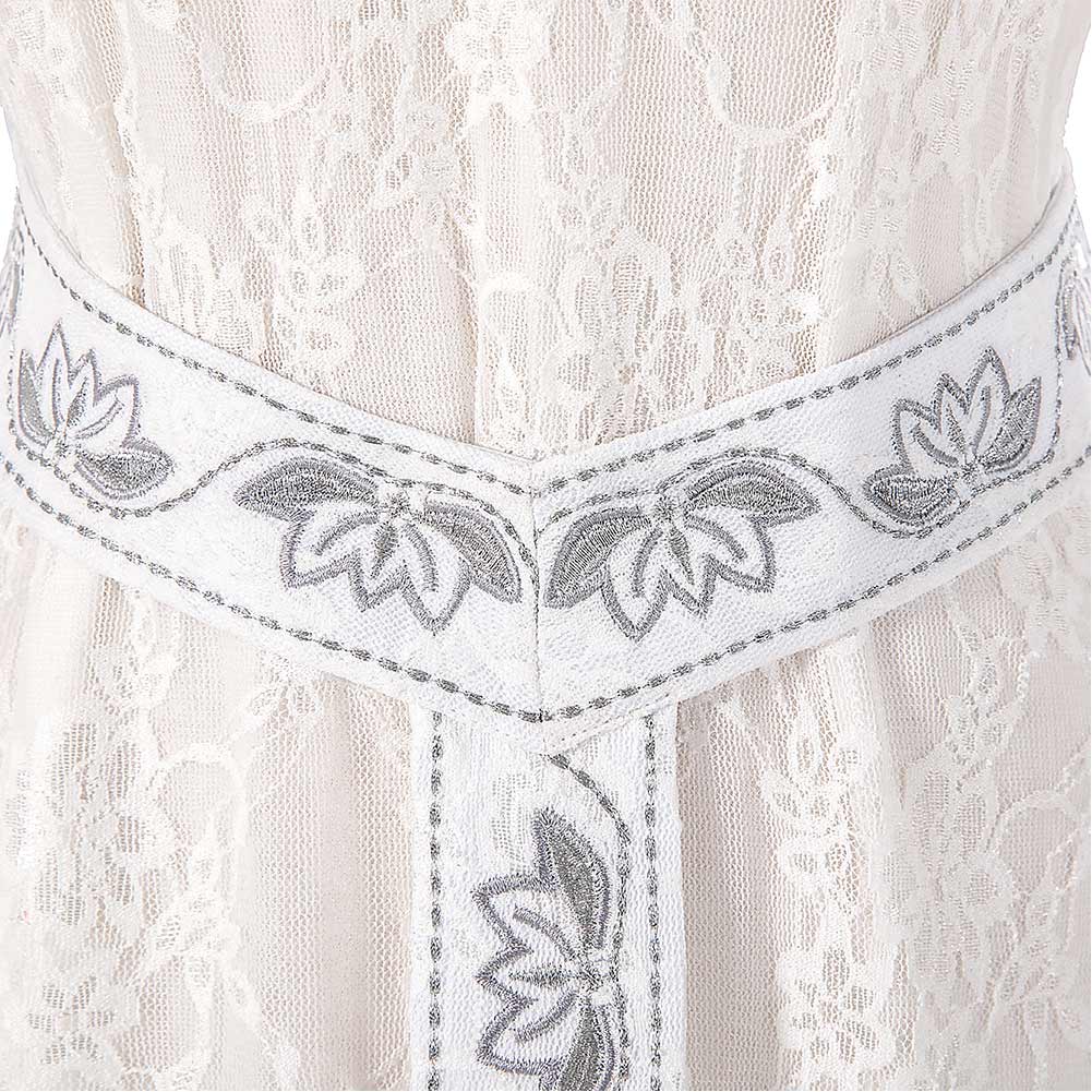 The Lord of The Rings Galadriel Robe Blanche Cosplay Costume