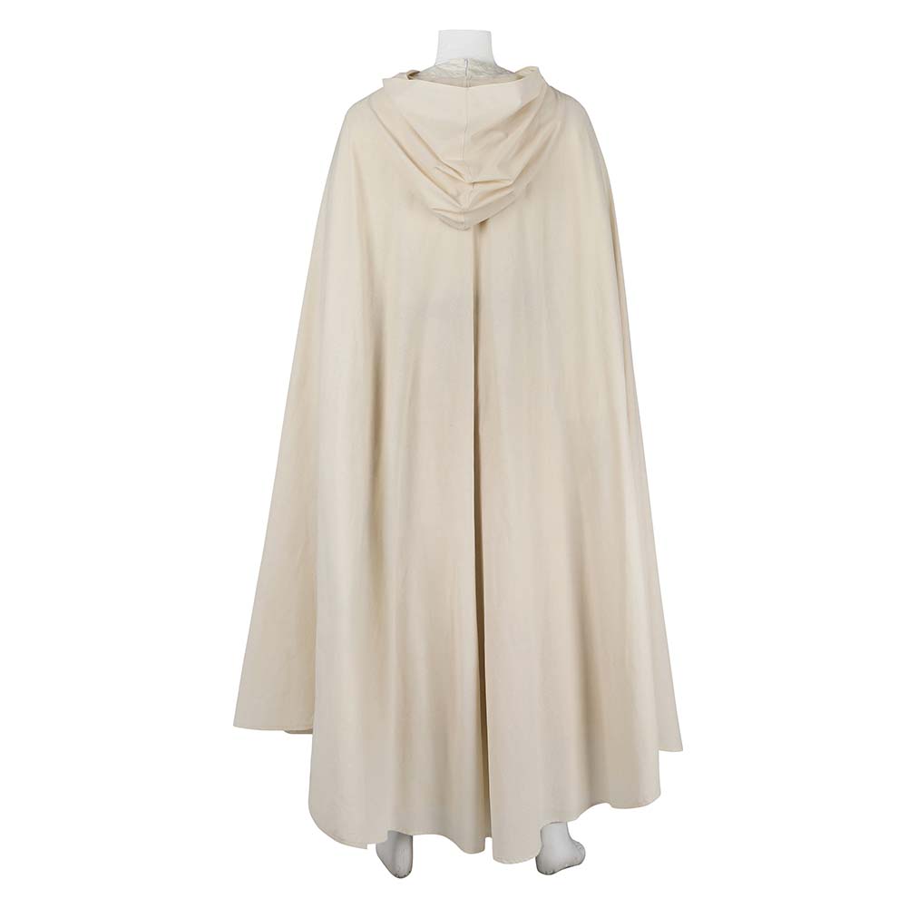 The Lord of The Rings Gandalf Tenue Blanche de Luxe Cosplay Costume