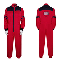 The Running Man(2025) Glen Powell Combinaison Rouge Cosplay Costume