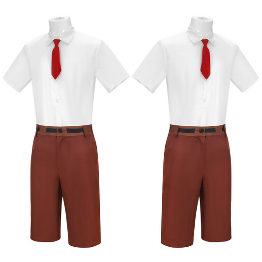 The SpongeBob Movie(2025) SpongeBob Tenue Blanche et Brune Cosplay Costume