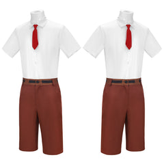 The SpongeBob Movie(2025) SpongeBob Tenue Blanche et Brune Cosplay Costume