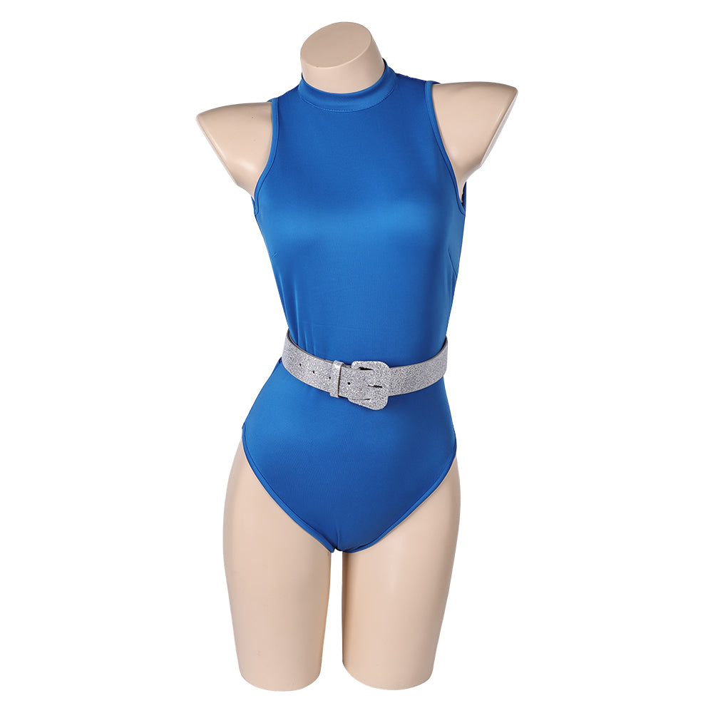 The Substance Elizabeth Combinaison Bleue Cosplay Costume
