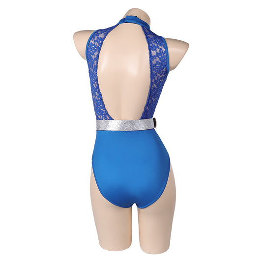 The Substance Elizabeth Combinaison Bleue Cosplay Costume
