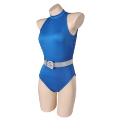 The Substance Elizabeth Combinaison Bleue Cosplay Costume
