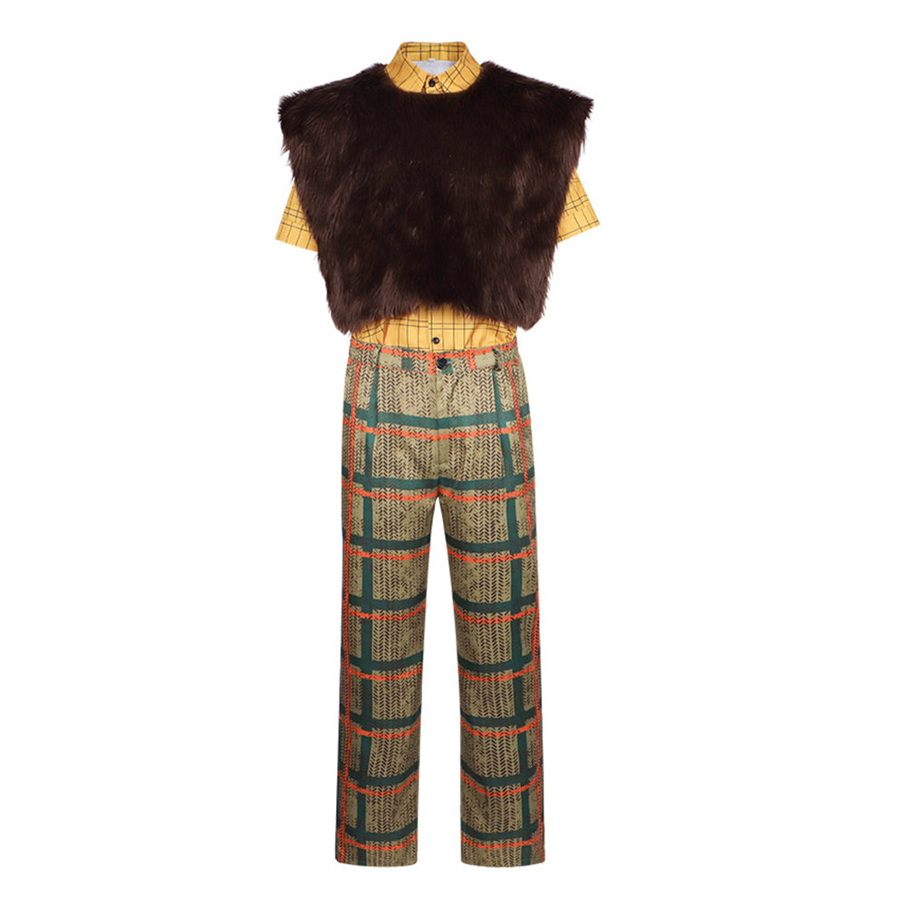 The Twits(2025) M.Twit Tenue Brune et Jaune Cosplay Costume
