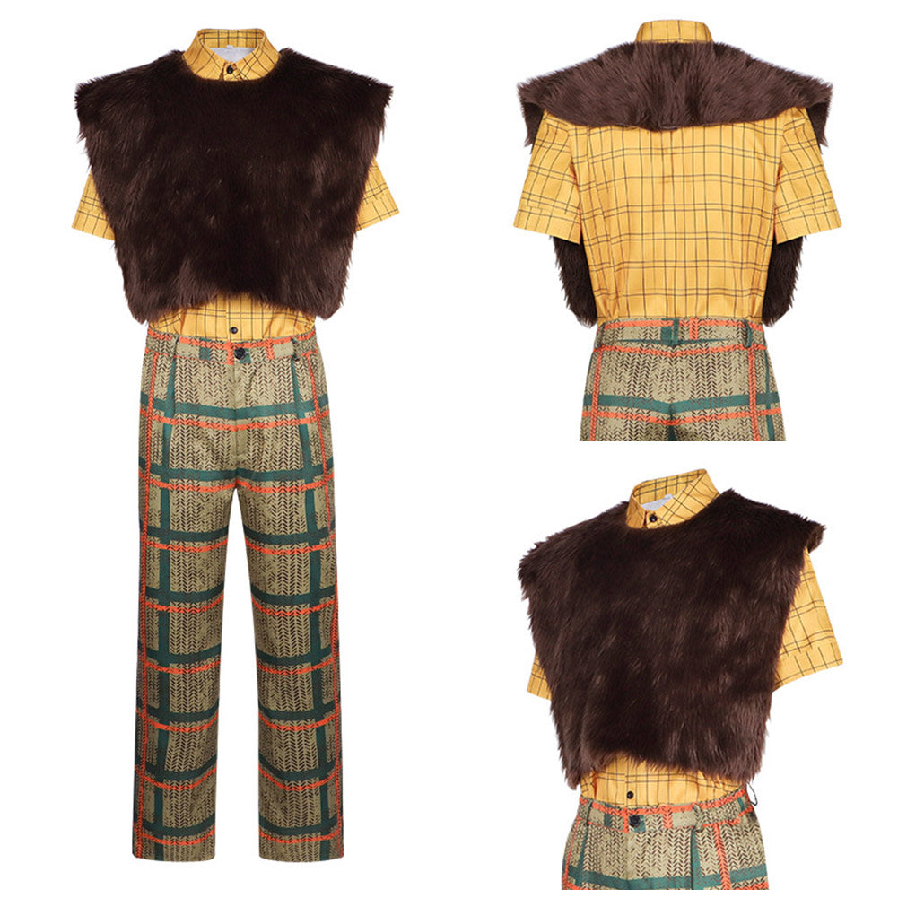 The Twits(2025) M.Twit Tenue Brune et Jaune Cosplay Costume