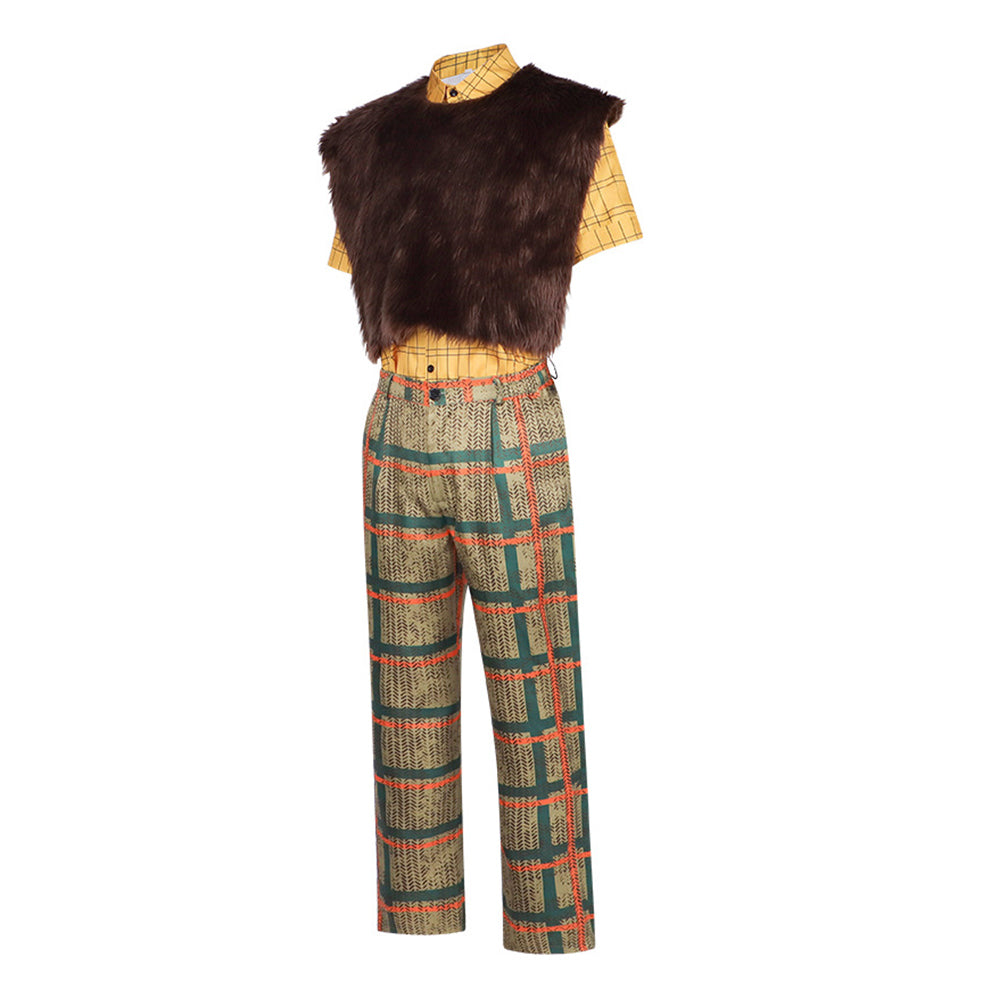 The Twits(2025) M.Twit Tenue Brune et Jaune Cosplay Costume