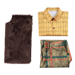 The Twits(2025) M.Twit Tenue Brune et Jaune Cosplay Costume