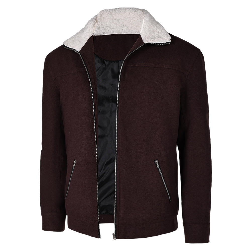 The Walking Dead Rick Grimes Veste Noire Cosplay Costume