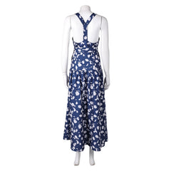 The White Lotus Saison 3(2025) Kate Robe Bleue Cosplay Costume