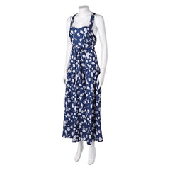 The White Lotus Saison 3(2025) Kate Robe Bleue Cosplay Costume