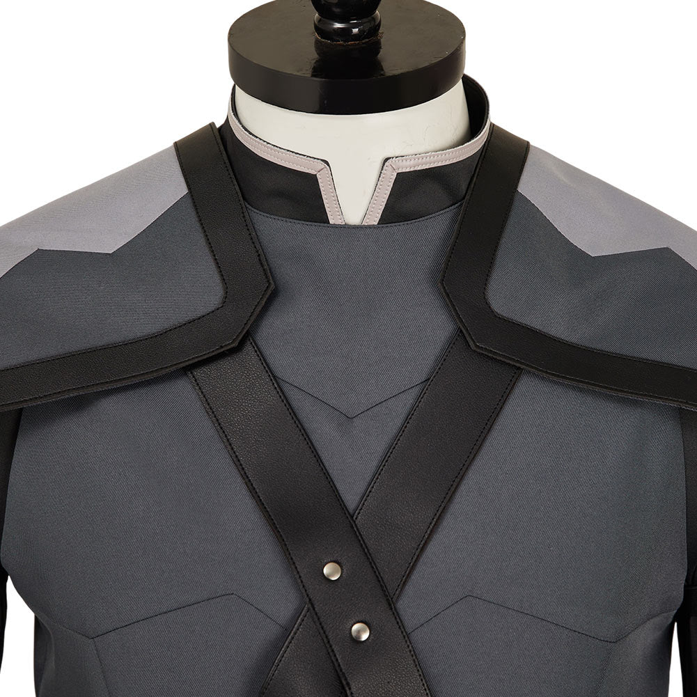 The Witcher: Sirens of The Deep(2025) Geralt of Rivia Tenue Noire Cosplay Costume