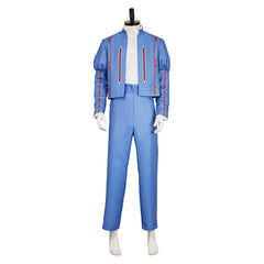 The Witcher: Sirens of The Deep(2025) Jaskier Tenue Bleue Cosplay Costume