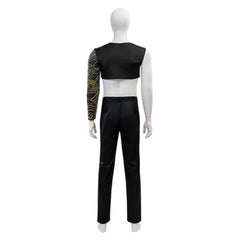 Thunderbolts(2025) Bucky Barnes Winter Soldier Gilet Noir Cosplay Costume