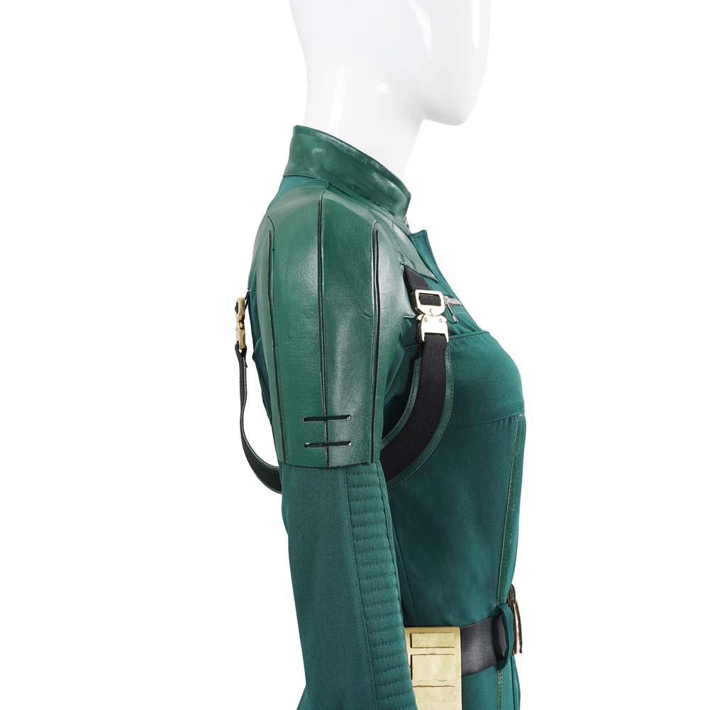 Thunderbolts(2025) Yelena Combinaison Verte Cosplay Costume