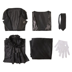 Tōkyō Ribenjāzu Sano Manjiro Tenue Noire Cosplay Costume