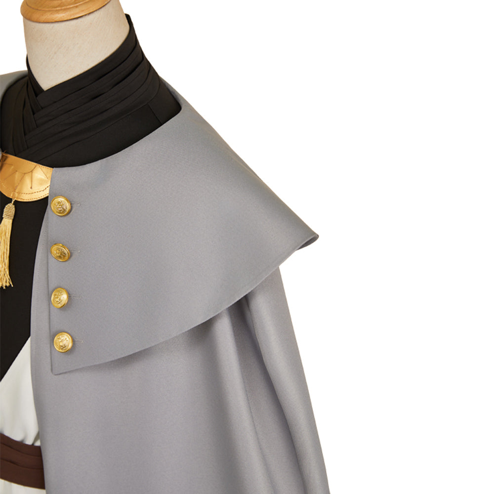 Tongari Boushi no Atelier(2026) Qifrey Tenue Grise Cosplay Costume