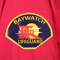 TV Baywatch Alerte à Malibu(2024) Mitch Buchannon Veste Rouge Cosplay Costume