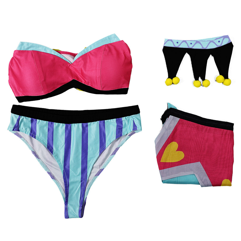 TV Helluva Boss Fizzarolli Maillot de Bain Bikini Cosplay Costume Design Original