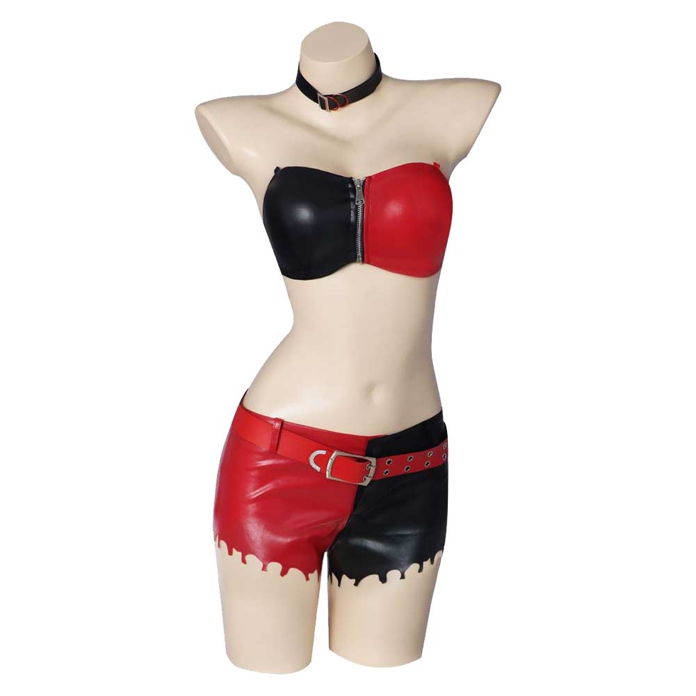 TV Suicide Squad Isekai(2024) Harley Quinn Cosplay Costume