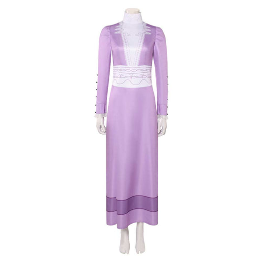 Un Monstre à Paris Lucille Robe Violettte Cosplay Costume