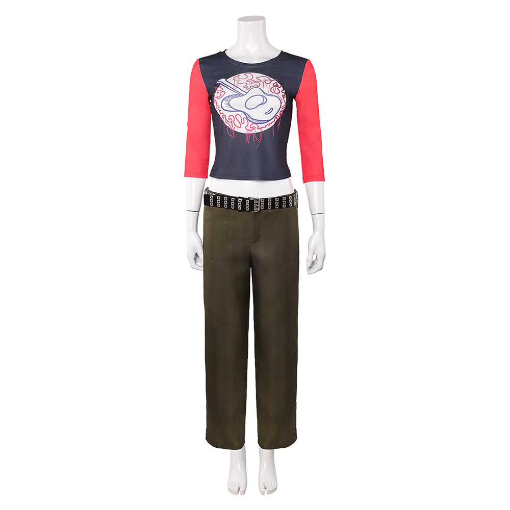 Un Vendredi Encore Plus Dingue(2025) Anna Coleman Tenue Rouge et Noire Cosplay Costume