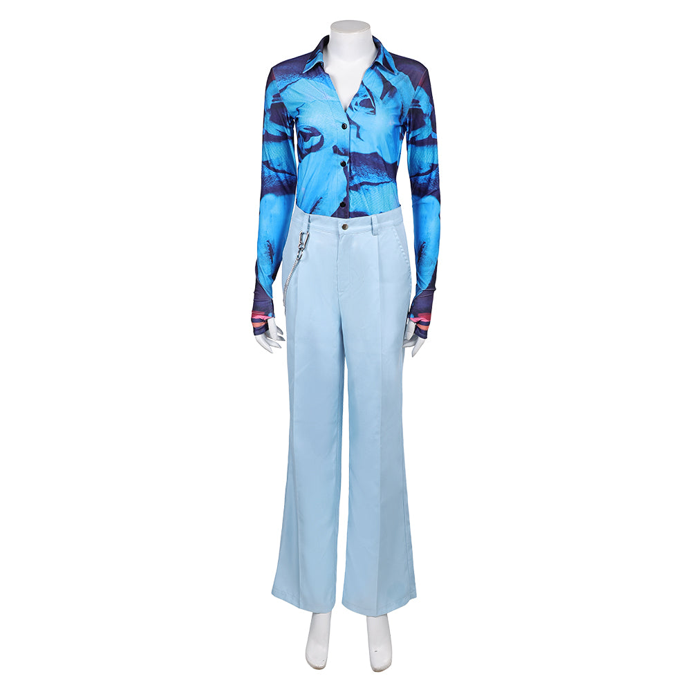 Un Vendredi Encore Plus Dingue(2025) Tess Coleman Tailleur Bleu Cosplay Costume