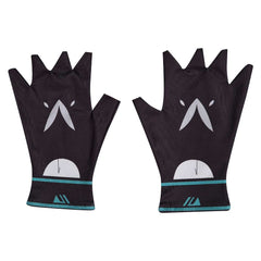 Valorant Jett Gants Noirs Cosplay Accessoire