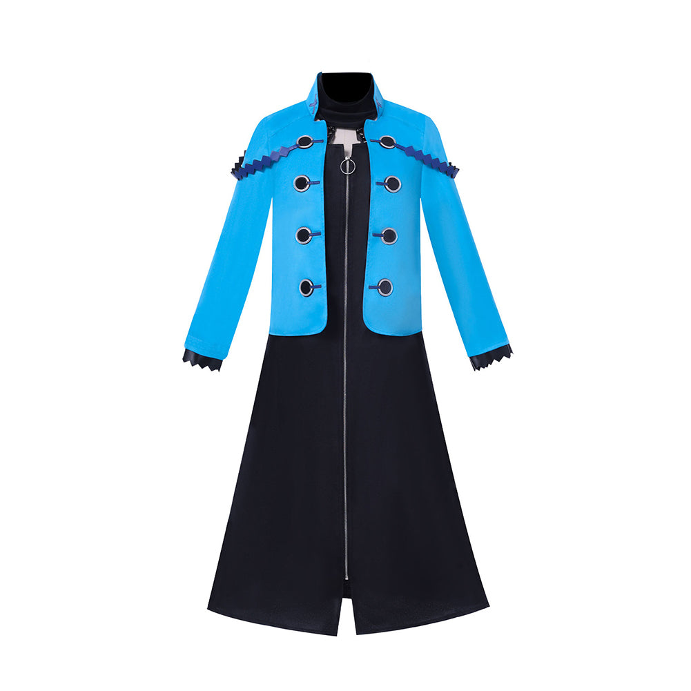 Virgin Punk(2025) Kamigori Ubu Tenue Noire et Bleue Cosplay Costume