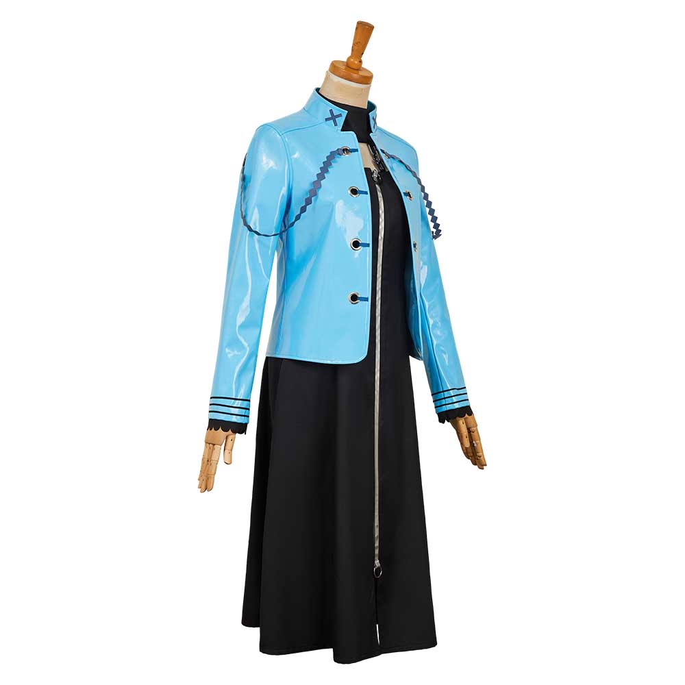 Virgin Punk(2025) Kamigori Ubu Tenue Noire et Bleue Cosplay Costume Ver.2
