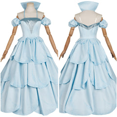 Wicked Glinda Robe Bleue Cosplay Costume