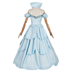Wicked Glinda Robe Bleue Cosplay Costume