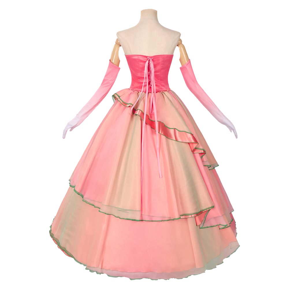 Wicked Glinda Robe Soirée Rose Copslay Costume
