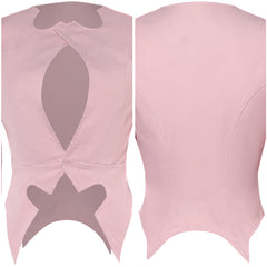 Wicked Glinda Veste Rose Cosplay Costume