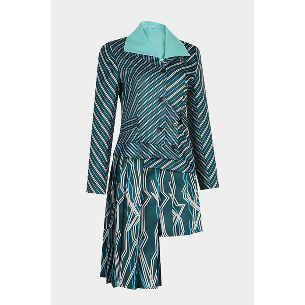 Wicked Shenshen Uniforme Scolaire Vert Cosplay Costume