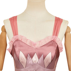 Wicked: For Good(2025) Glinda Robe à Bretelles Rose Cosplay Costume