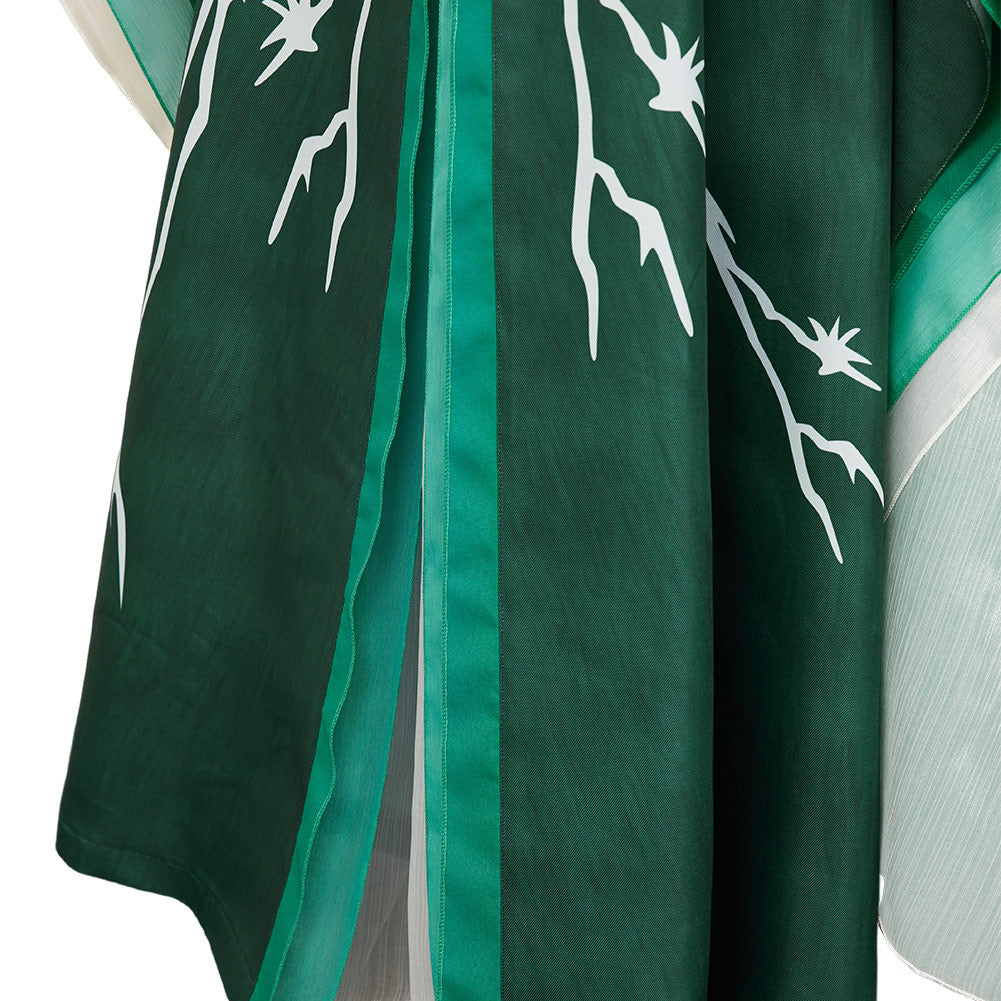 Wicked: For Good(2025) Madame Morrible Tenue Verte Cosplay Costume