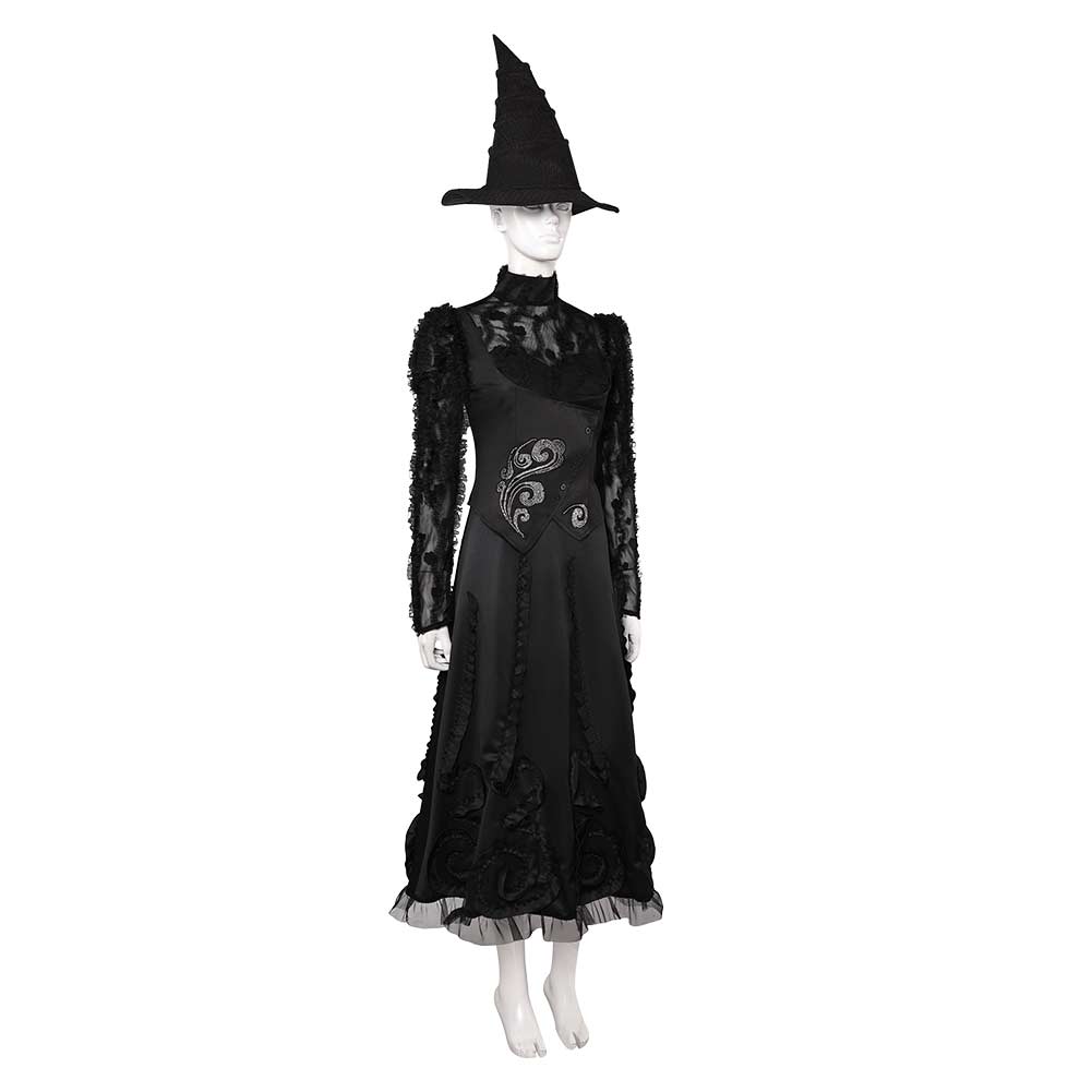 Wicked(2024) Elphaba Tenue Noir Cosplay Costume