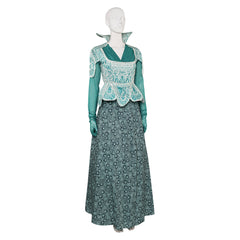 Wicked(2024) Madame Morrible Robe Verte Cosplay Costume