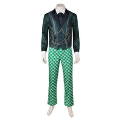 Wicked(2024) The Wizard Tenue Verte Cosplay Costume