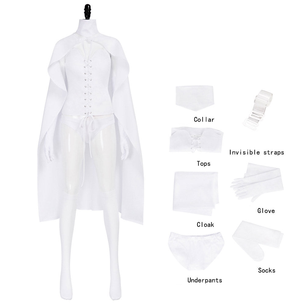 X-men'97 Emma Frost Reine Blanche Cosplay Costume
