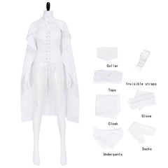 X-men'97 Emma Frost Reine Blanche Cosplay Costume