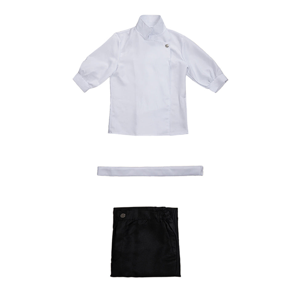 Yuta Okkotsu Tenue Blanche et Noire Cosplay Costume