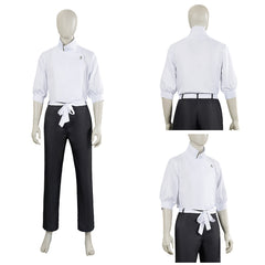 Yuta Okkotsu Tenue Blanche et Noire Cosplay Costume