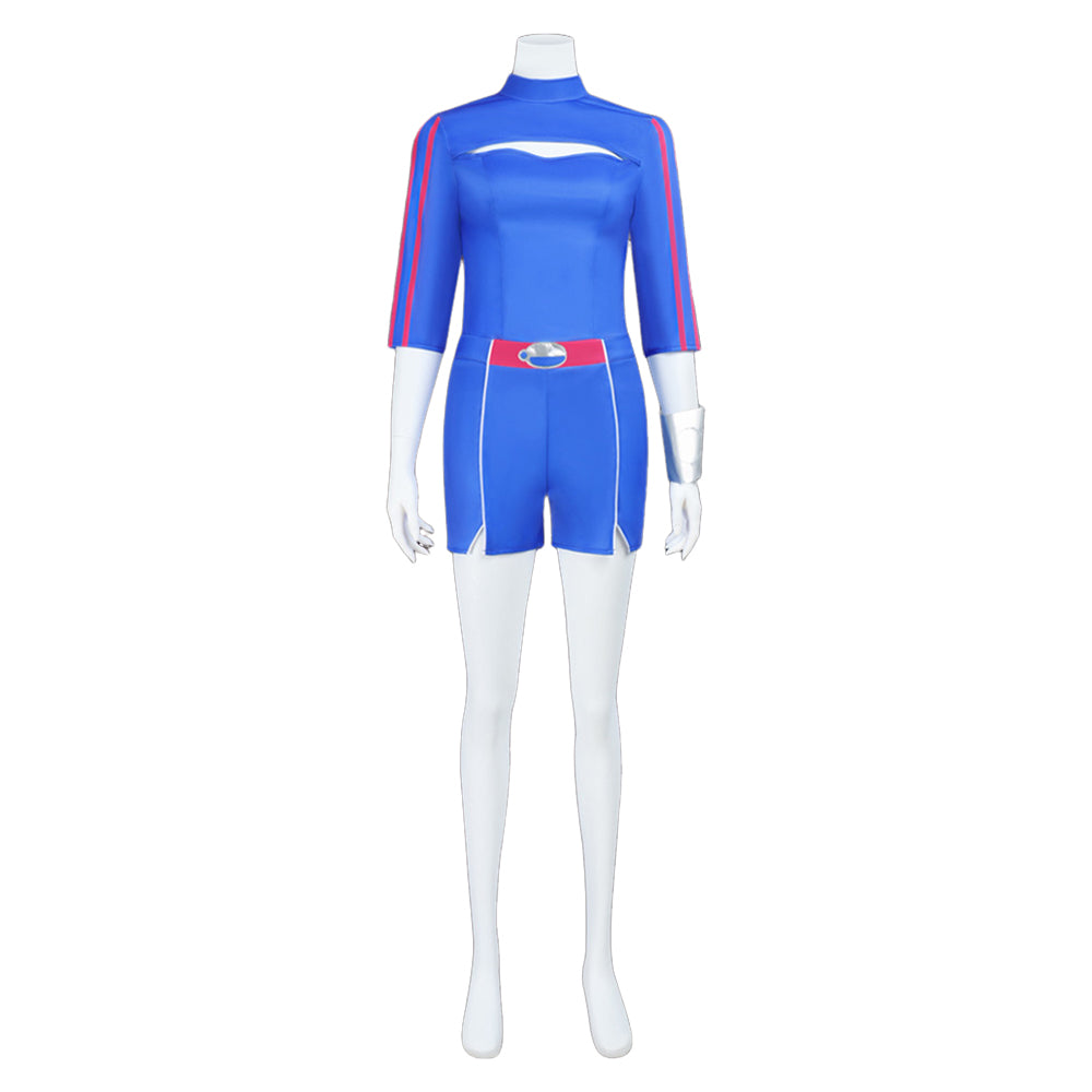 Zombies 4(2025) Addison Tenue Bleue Cosplay Costume Ver.2