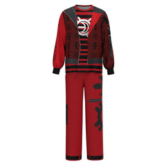 Zombies 4(2025) Victor Tenue Rouge et Noire Cosplay Costume Ver.2