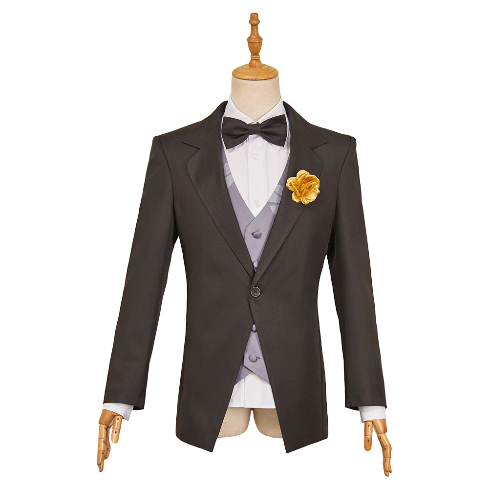 Zootopia 2(2025) Nick Wilde Veste Noire+Chemise Blanche Cosplay Costume