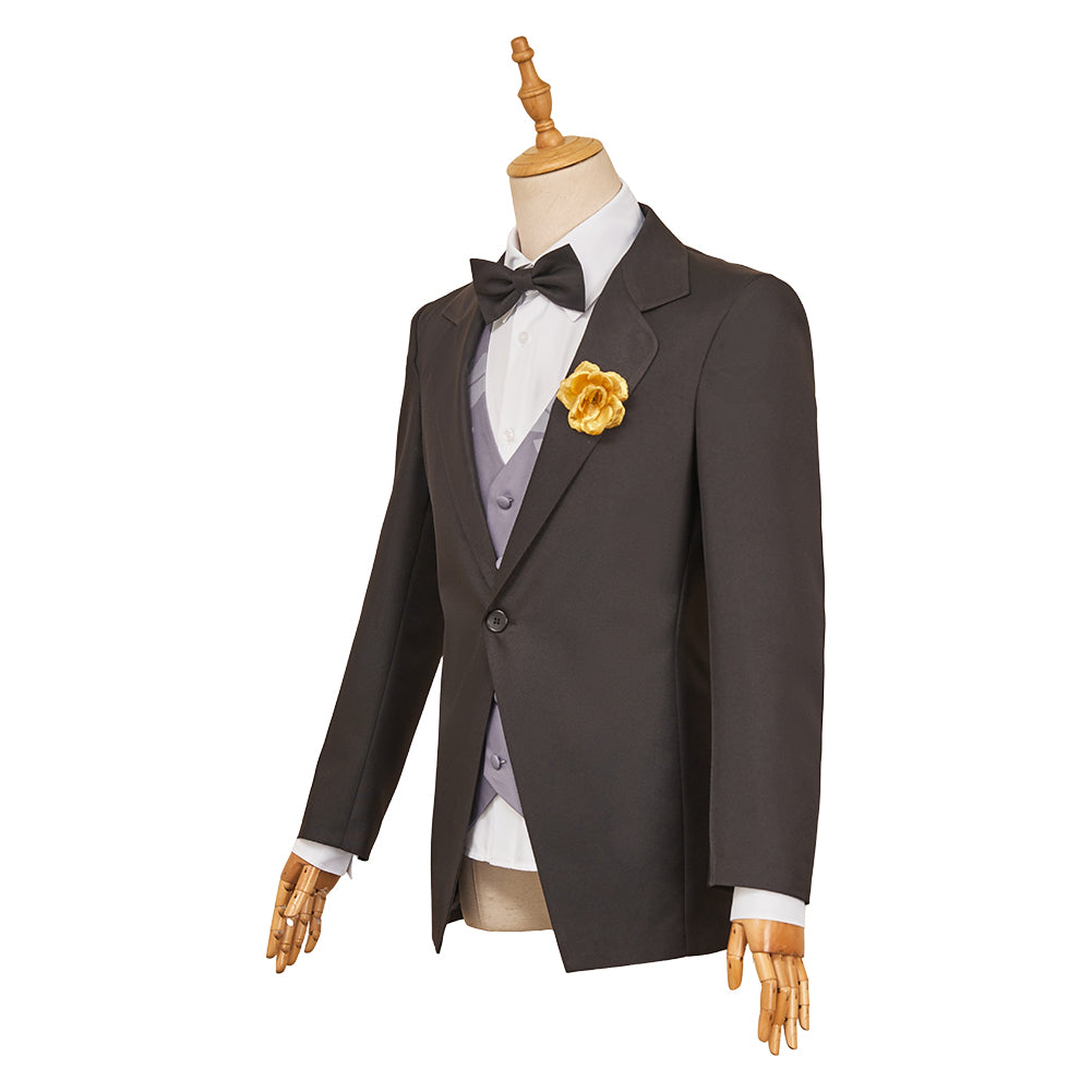 Zootopia 2(2025) Nick Wilde Veste Noire+Chemise Blanche Cosplay Costume